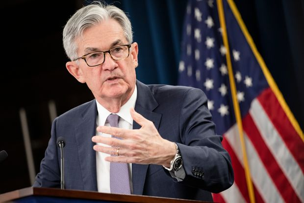 Bitcoin giảm hơn 7% sau khi Chủ tịch Fed Jerome Powell thấy "lo ngại" về lợi suất trái phiếu tăng