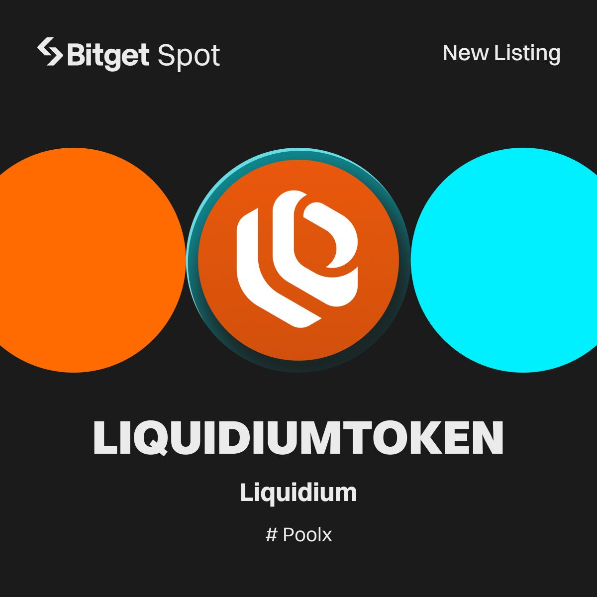 [Niêm yết đầu tiên] Bitget niêm yết (LIQUIDIUMTOKEN), Tham gia và chia sẻ 90,910 LIQUIDIUMTOKEN!