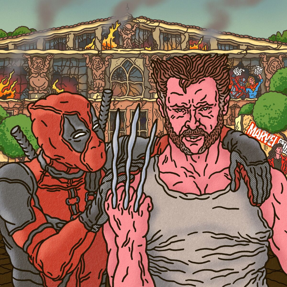 Disney đang đặt cược vào phim Deadpool & Wolverine cứu vãn Marvel Disney đang đặt cược vào phim Deadpool & Wolverine cứu vãn Marvel