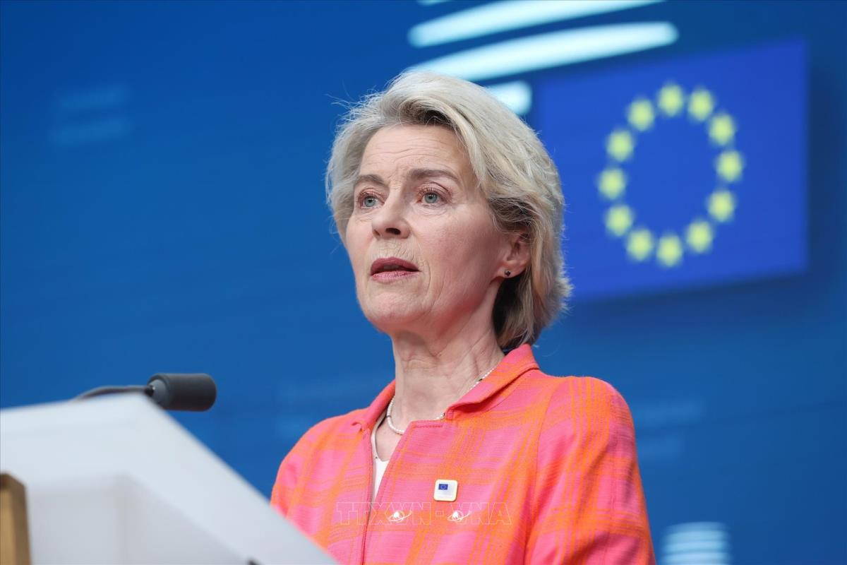 Bà Ursula von der Leyen đắc cử nhiệm kỳ 2 Chủ tịch Ủy ban châu Âu